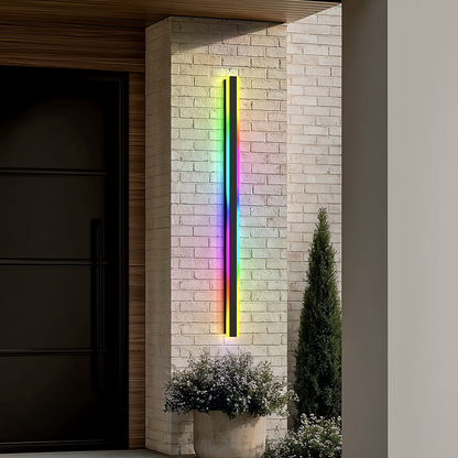 Haylen RGB – Outdoor Linear LED Wall Light, Color Changing, IP65 Waterproof