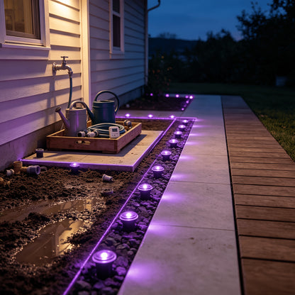 Solar Halloween Garden String Lights - Outdoor Spike Lights