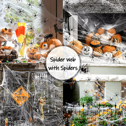 Close view of the cobweb fabric texture