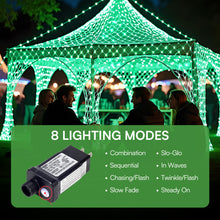 Outdoor Halloween Mesh Lights - 360-LED Bush & Fence Lights