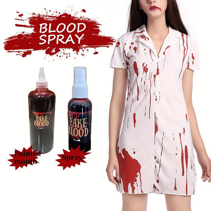 Halloween Fake Blood Spray, Simulated Blood Prank Prop, 1/3-Pack