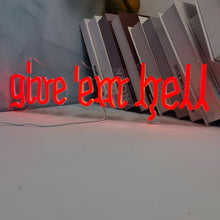 Gothic LED Neon Sign - Vintage Wall Décor Light Sign