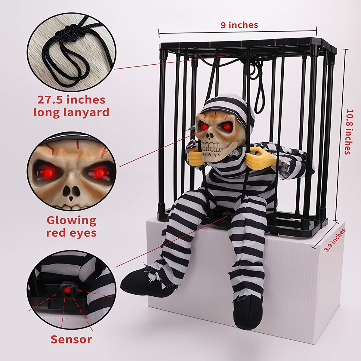 Skull ghost prop style options