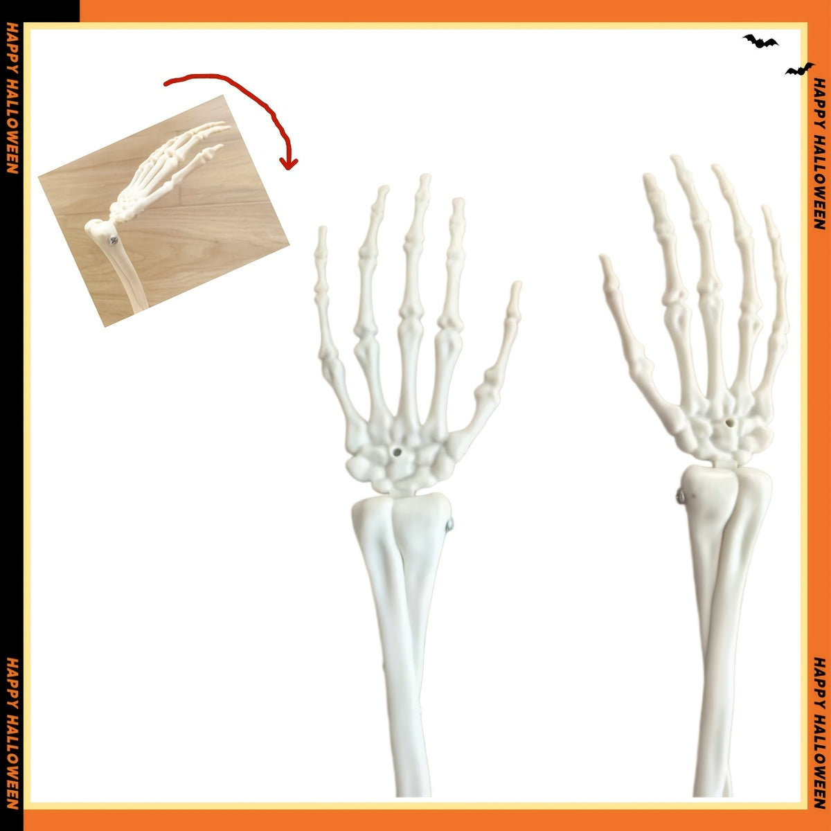 Halloween Skeleton Hand Decorations, Pair - Yard & Garden Ground Decor