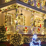 Outdoor Christmas Lights, 295 ft 900 LED String Lights, 8 Modes, Waterproof, Multicolor