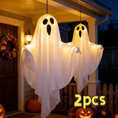 Halloween Ghost Face Yard Stake - Outdoor Garden & Yard Decoration