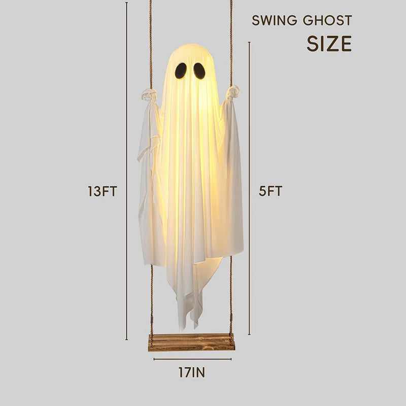 Timer remote control for the lighted ghost decoration