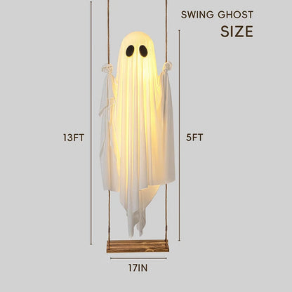 Timer remote control for the lighted ghost decoration