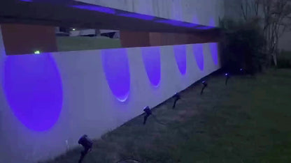 RGB landscape spotlights packaging