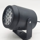 Christmas stage light for a holiday party