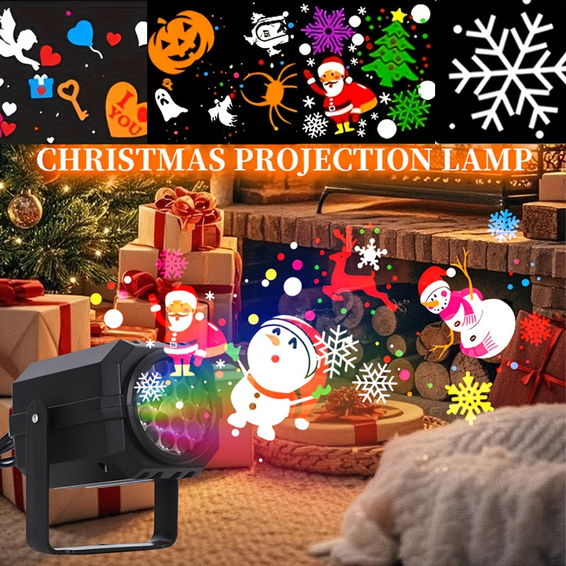 Tabletop Christmas night light projector
