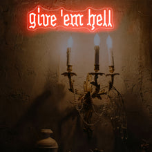 Gothic LED Neon Sign - Vintage Wall Décor Light Sign
