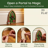 Second green design option for the elf baseboard door