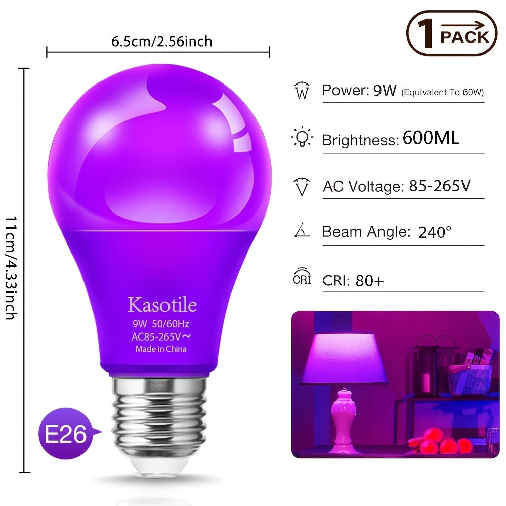 A19 LED Color Light Bulb - E26/E27 Holiday Party Lighting