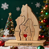 Bear figurines as a family gift