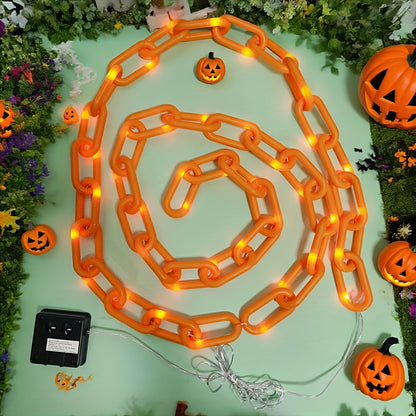Halloween Solar LED Chain String Lights - Outdoor Décor