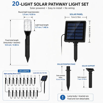 Solar Halloween Garden Lights - Ground Insert Yard Décor
