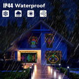 LED Curtain Lights, Smart 256 or 400 LEDs, App and Remote, Music Sync, USB