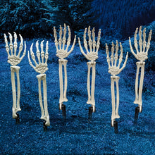 Halloween Hand Bone Yard Stakes - Outdoor Garden & Lawn Decoration
