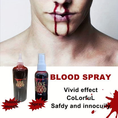 Halloween Fake Blood Spray, Simulated Blood Prank Prop, 1/3-Pack
