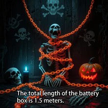 Halloween Solar LED Chain String Lights - Outdoor Décor