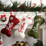 Christmas stocking holiday decor display