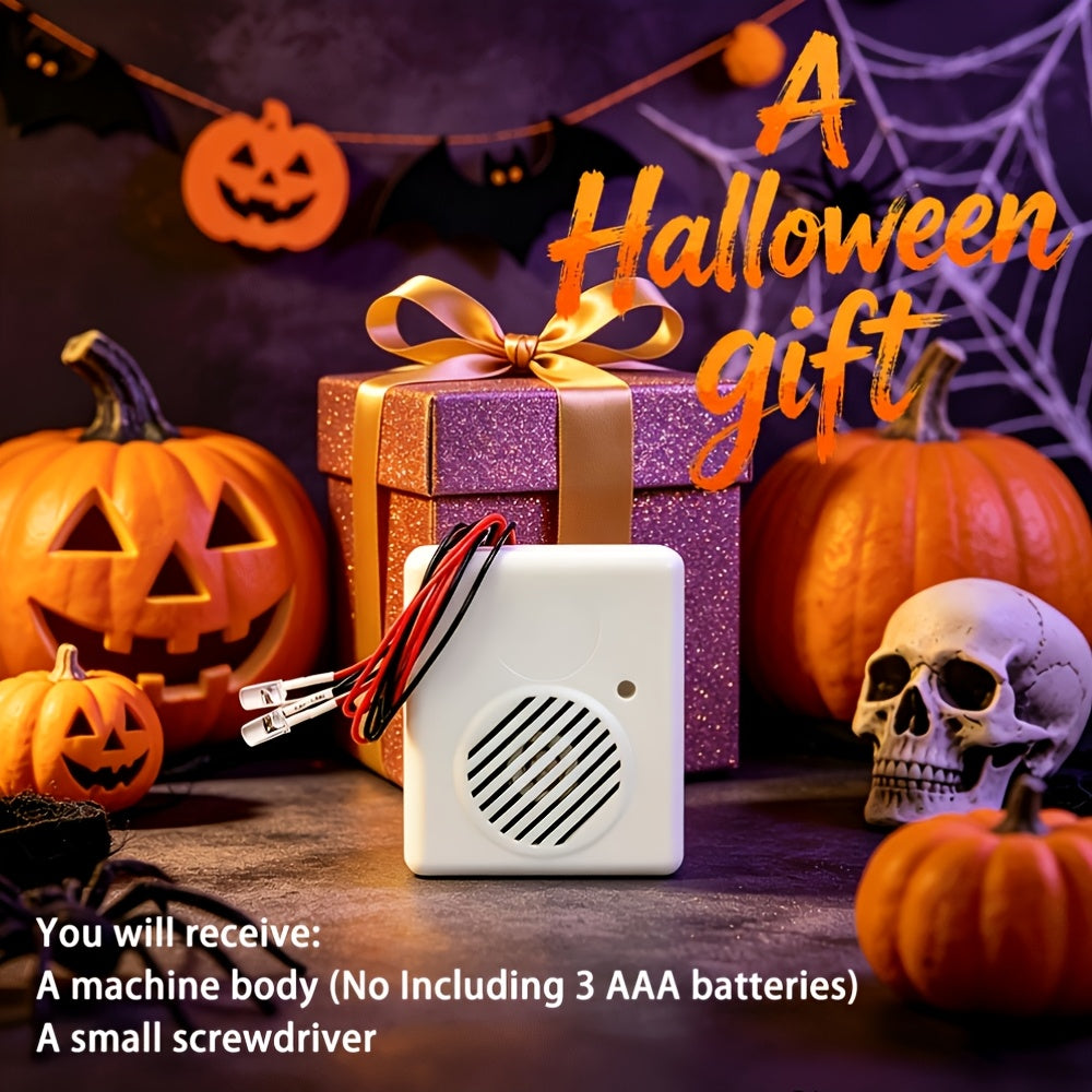 Interval sound machine for haunted house setups
