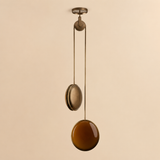Monus Pulley Modern Pendant - Material Samples
