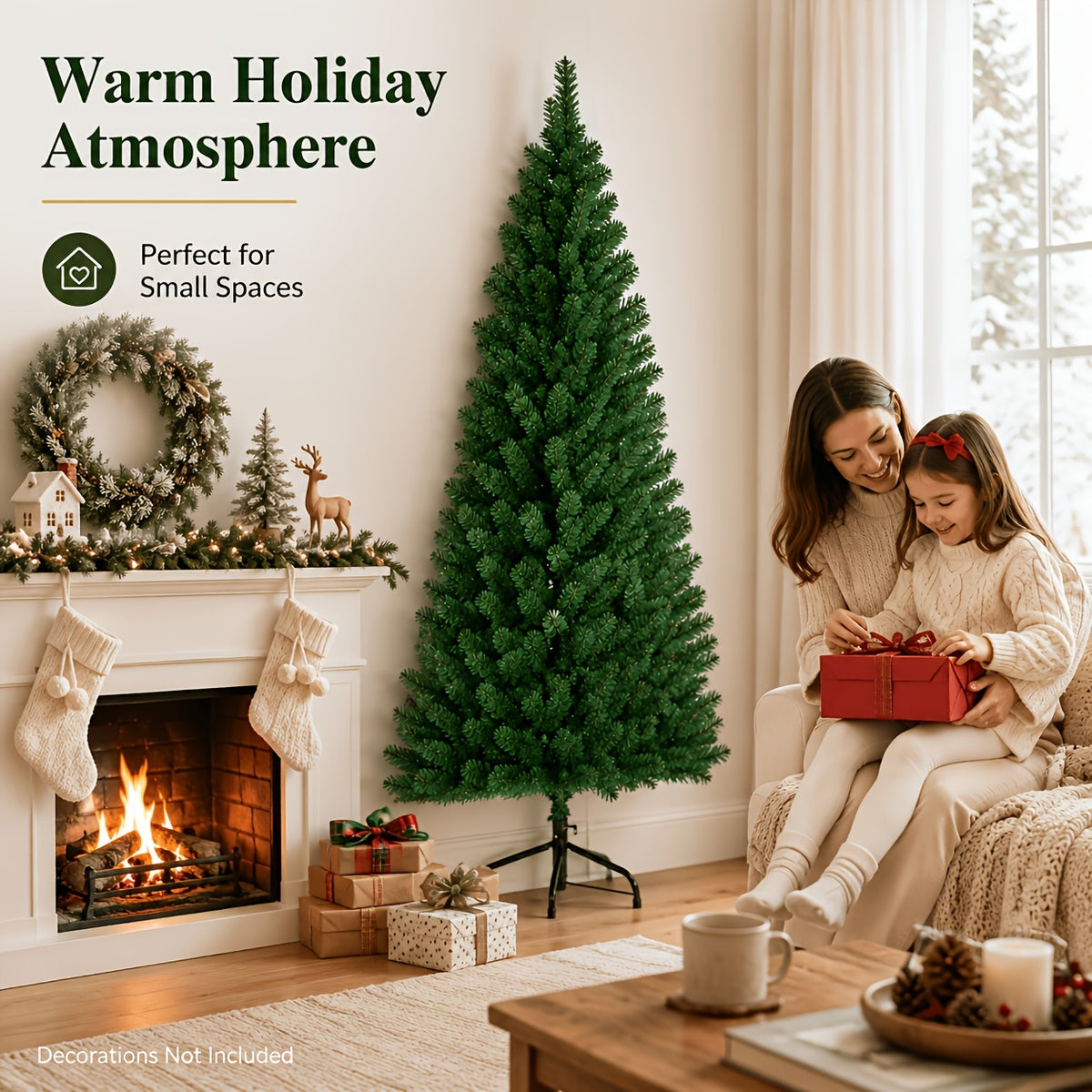 Contemporary artificial Christmas tree for Christmas parties