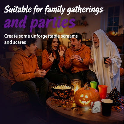Scary sound effects machine for pumpkin and skull decorations