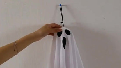 Halloween Ghost Face Yard Stake - Outdoor Garden & Yard Decoration