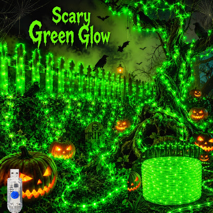 Halloween Fairy String Lights - Flexible LED Rope Lights