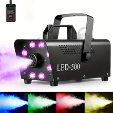 500W Smoke Machine with LED Lights - Halloween Fog Machine