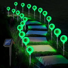 Solar Halloween Eyeball Lights - Outdoor Yard Decorations