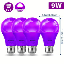 A19 LED Color Light Bulb - E26/E27 Holiday Party Lighting