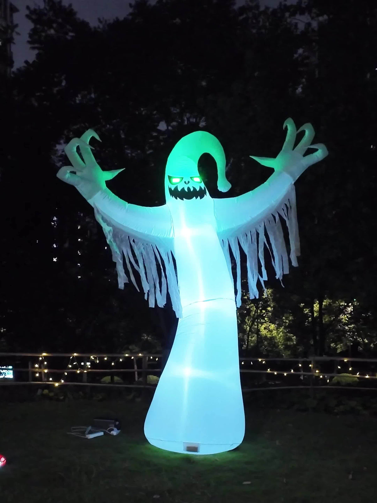 Inflatable ghost Halloween yard decoration, additional product view