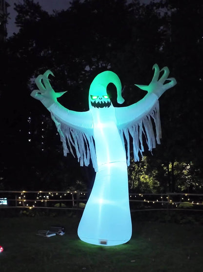 Inflatable ghost Halloween yard decoration, additional product view