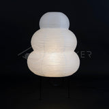 Kotori Rice Paper Lantern Table Lamp, Handmade Washi Shade, Plug-In, 8 Sizes