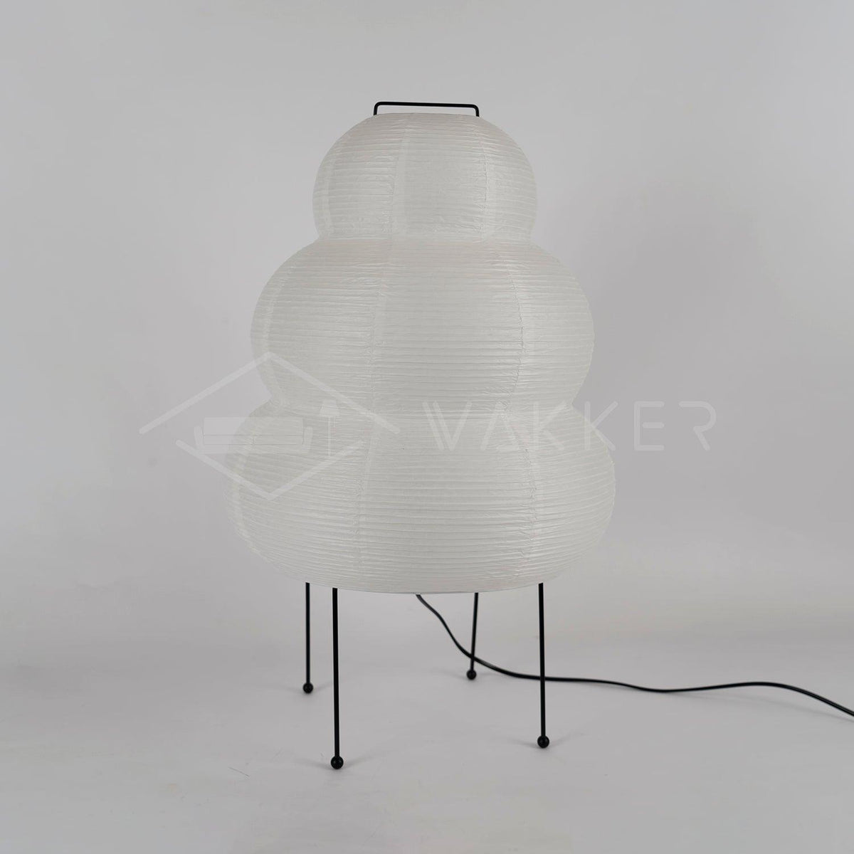 Kotori Rice Paper Lantern Table Lamp, Handmade Washi Shade, Plug-In, 8 Sizes