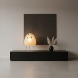 Small size rice paper lantern table lamp
