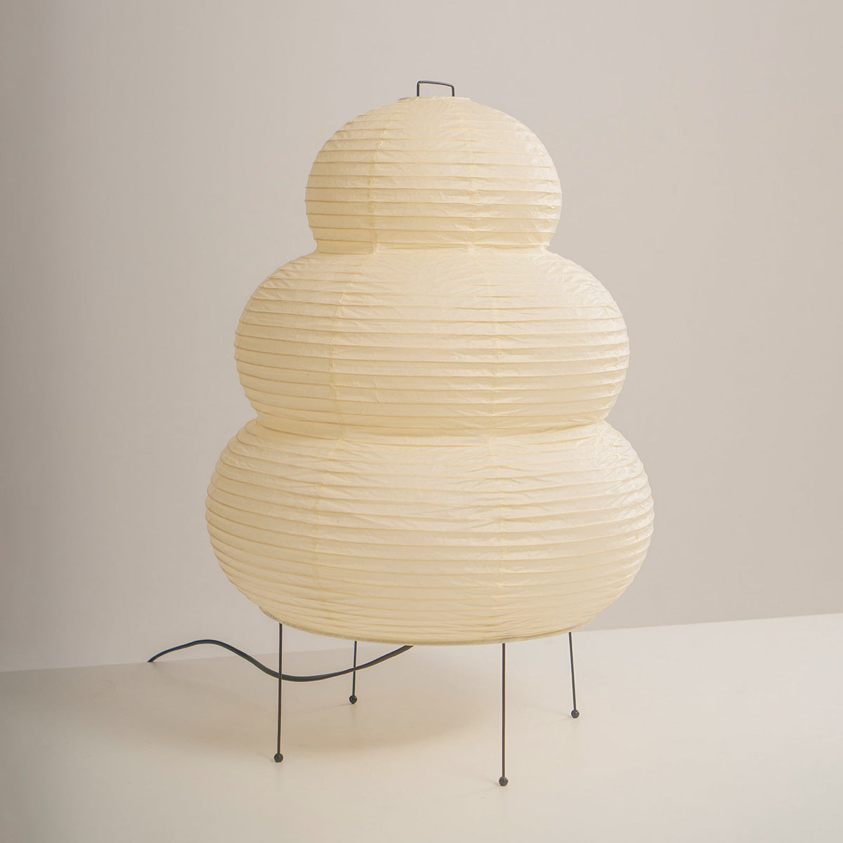 Kotori Rice Paper Lantern Table Lamp, Handmade Washi Shade, Plug-In, 8 Sizes