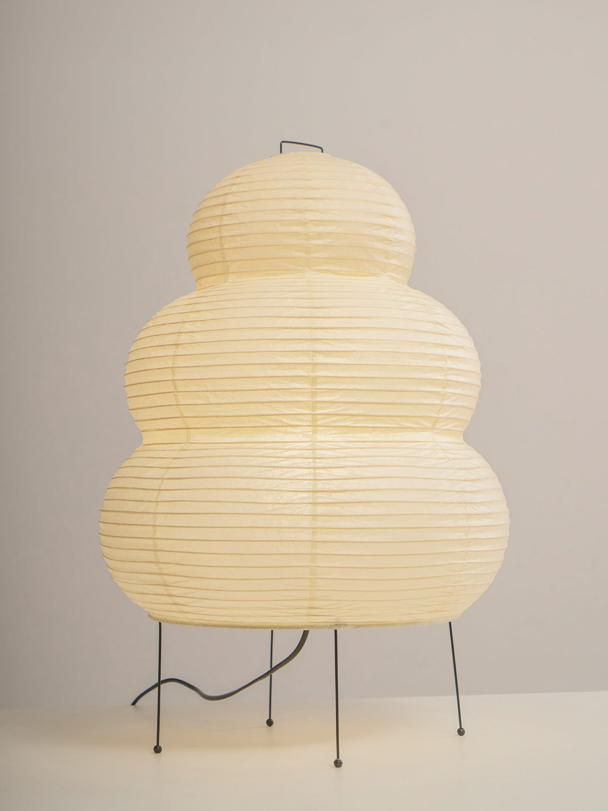 Kotori Rice Paper Lantern Table Lamp, Handmade Washi Shade, Plug-In, 8 Sizes