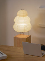 Kotori Rice Paper Lantern Table Lamp, Handmade Washi Shade, Plug-In, 8 Sizes