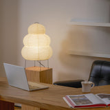 Kotori Rice Paper Lantern Table Lamp, Handmade Washi Shade, Plug-In, 8 Sizes