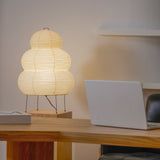 Kotori Rice Paper Lantern Table Lamp, Handmade Washi Shade, Plug-In, 8 Sizes