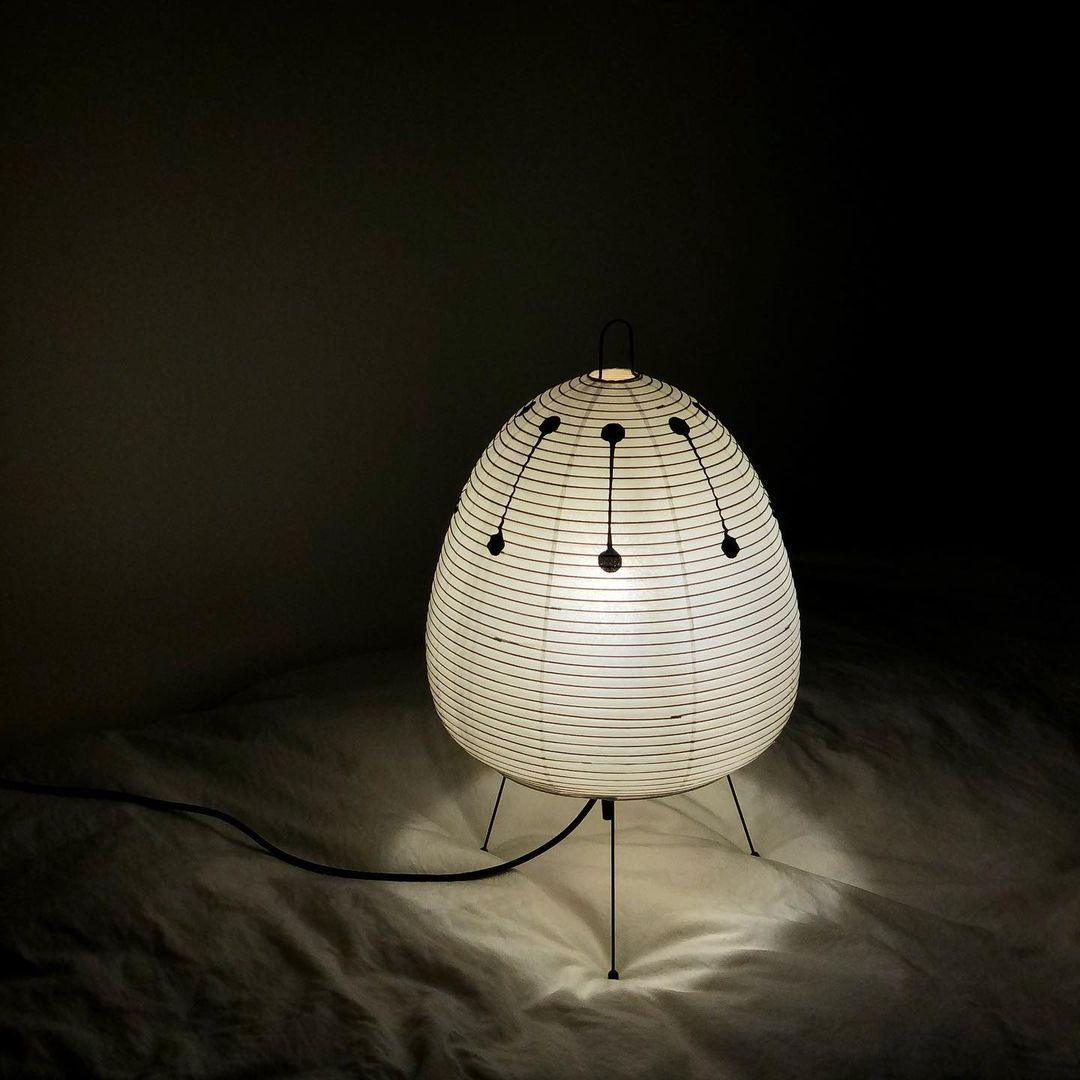 Kotori Rice Paper Lantern Table Lamp, Handmade Washi Shade, Plug-In, 8 Sizes