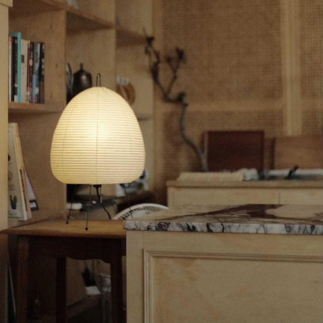 Kotori Rice Paper Lantern Table Lamp, Handmade Washi Shade, Plug-In, 8 Sizes