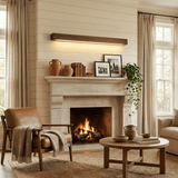 Soren Wood Wall Sconce Light, Linear Wood Wall Light, 3000K LED, Wall or Ceiling Mount