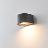 Arvessa Outdoor Exterior Wall Lights, Micro-Cement Sconce, 5W LED 3000K, IP54, Covered Porch