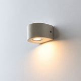 Arvessa Outdoor Exterior Wall Lights, Micro-Cement Sconce, 5W LED 3000K, IP54, Covered Porch